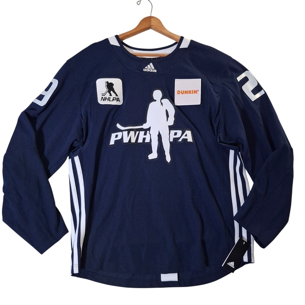 Adidas NHLPA Adult Jersey Size 52 MacAskill #29 North American Prospect Hockey